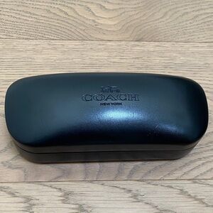 Coach New York Hard Shell Glasses Case in Black